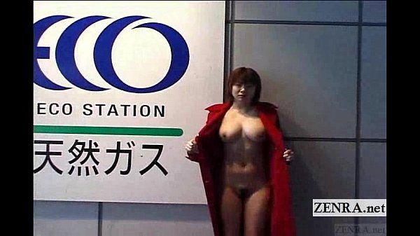 japanese public nudity in store subtitled